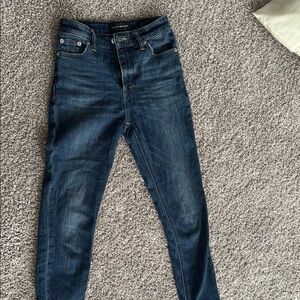 Levi's Blue Skinny Jeans High-Rise Stretch